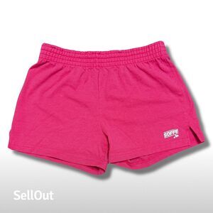 Soffe Girl's Pink Athletic Shorts Size M 8-10 Gym Running Jogging